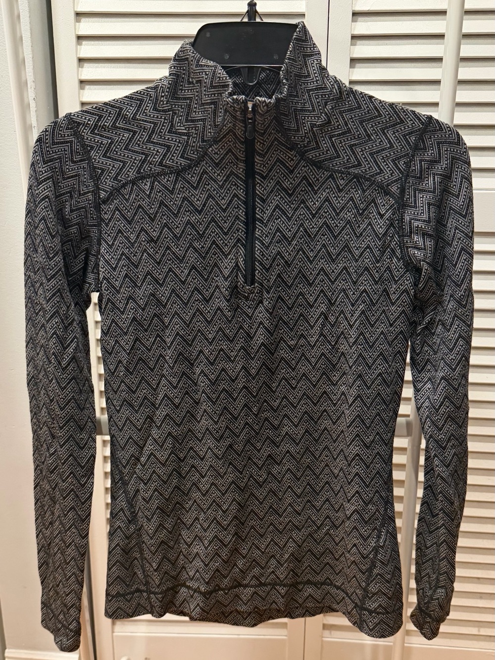 Smartwool 1/4 Zip Merino Wool Long Sleeve Pullover Womens Small